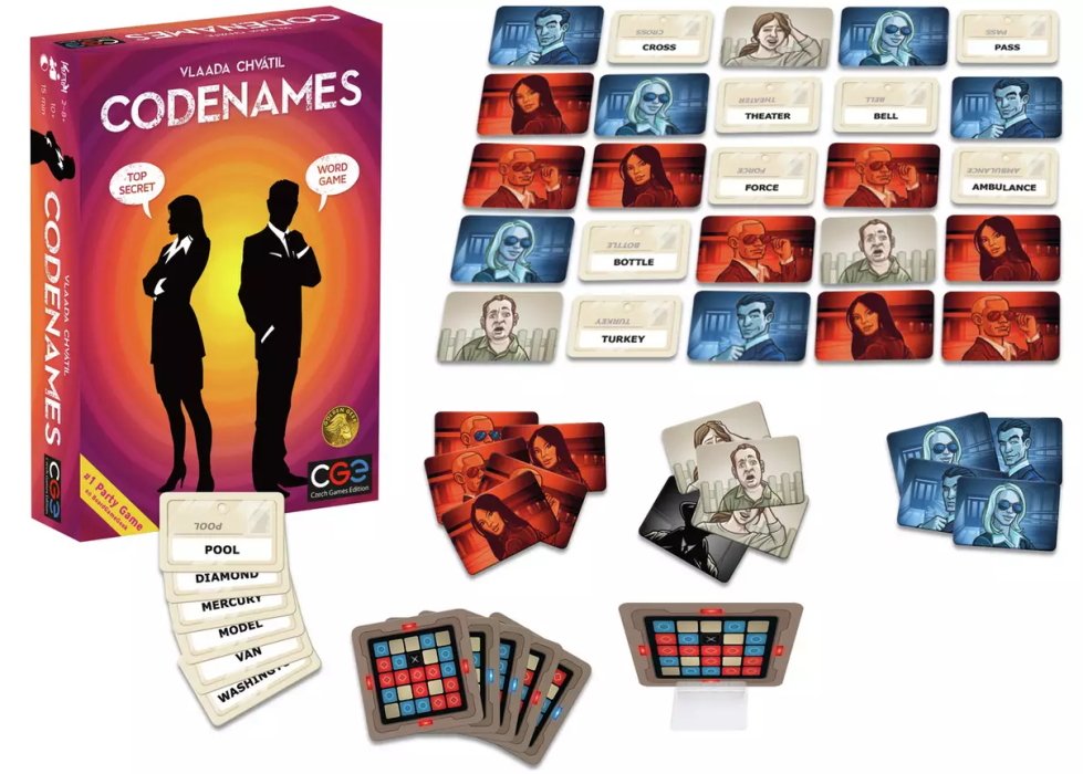 A quick look at Codenames Pictures! #partygames #boardgames #tabletopg