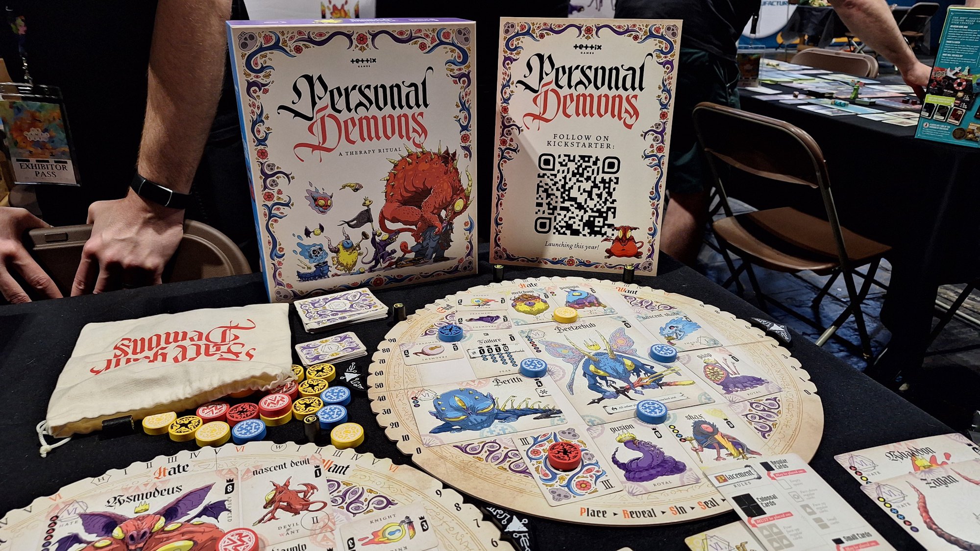 Personal Demons the board game at UKGE 2026