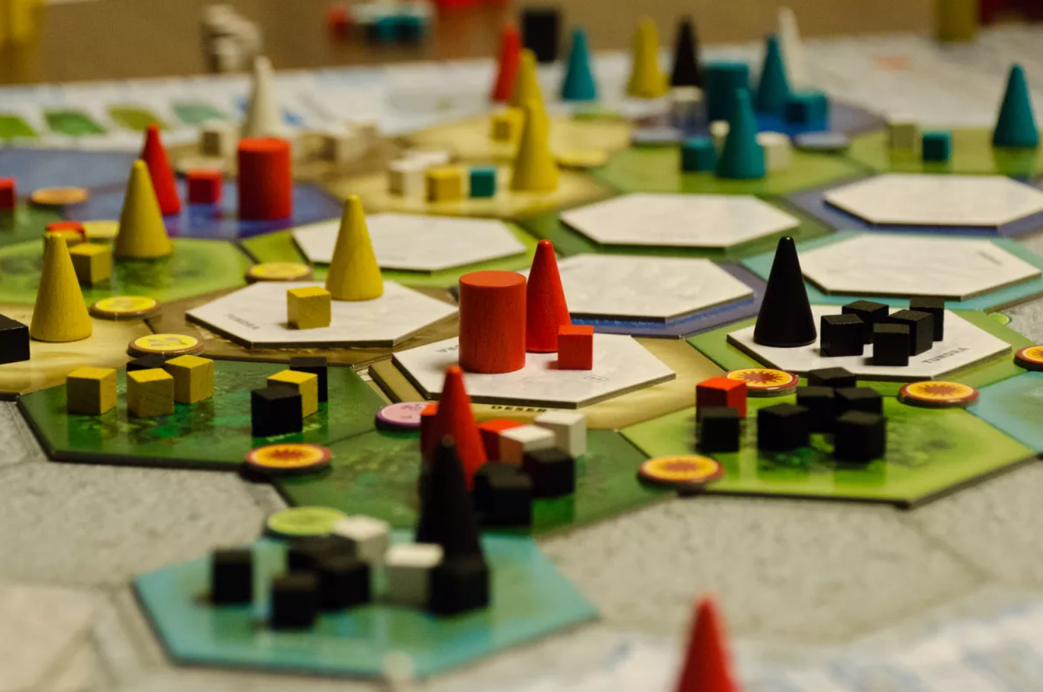 The original GMT version. Photo credit: BGG user mpalframan