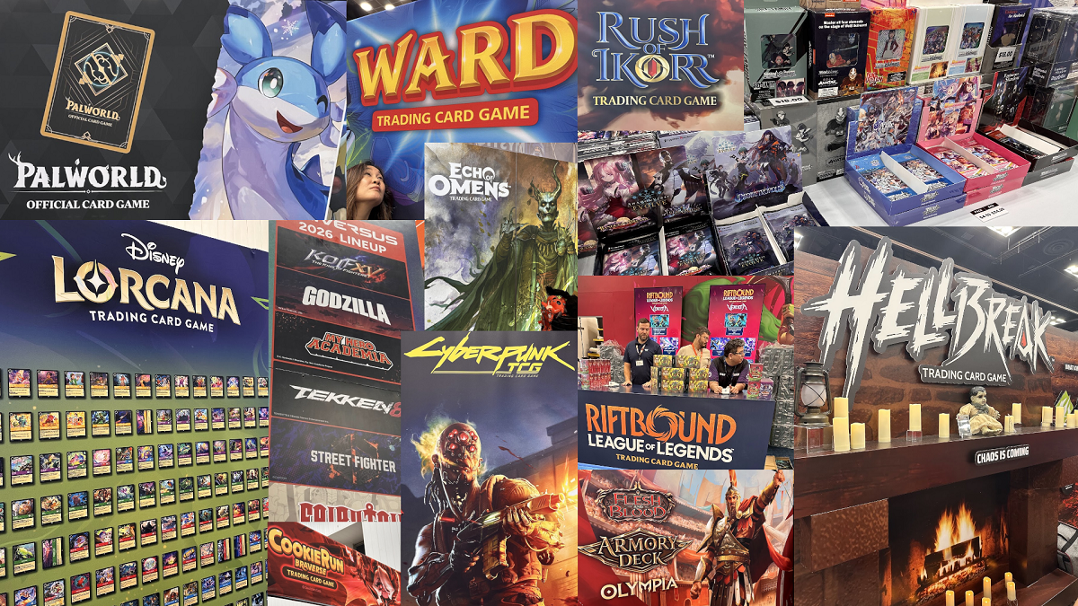 All these TCGs are not brand-new, but they were competing for everyone's attention at Gen Con 2026.